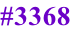 #3368